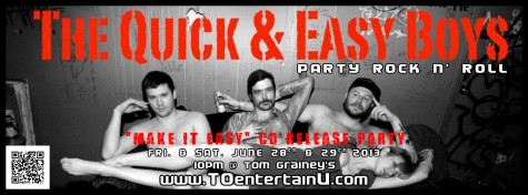 13.6.28 and 29 - QEB cd release Make it Easy