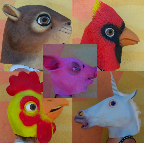 animal heads