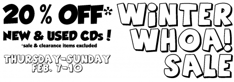 winter whoa sale cd