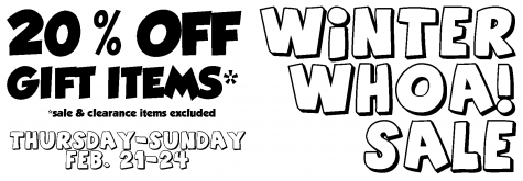 winter whoa sale gifts